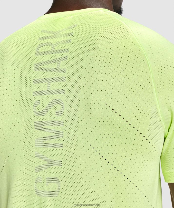 Mænd Gymshark apex perform t-shirt N4ZDDN733 grøn