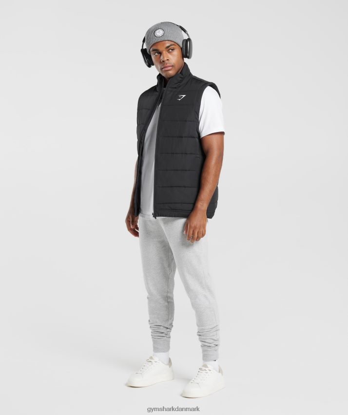 Mænd Gymshark crest t-shirt N4ZDDN578 hvid