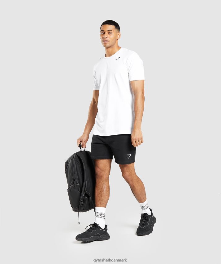 Mænd Gymshark essentiel t-shirt N4ZDDN642 hvid