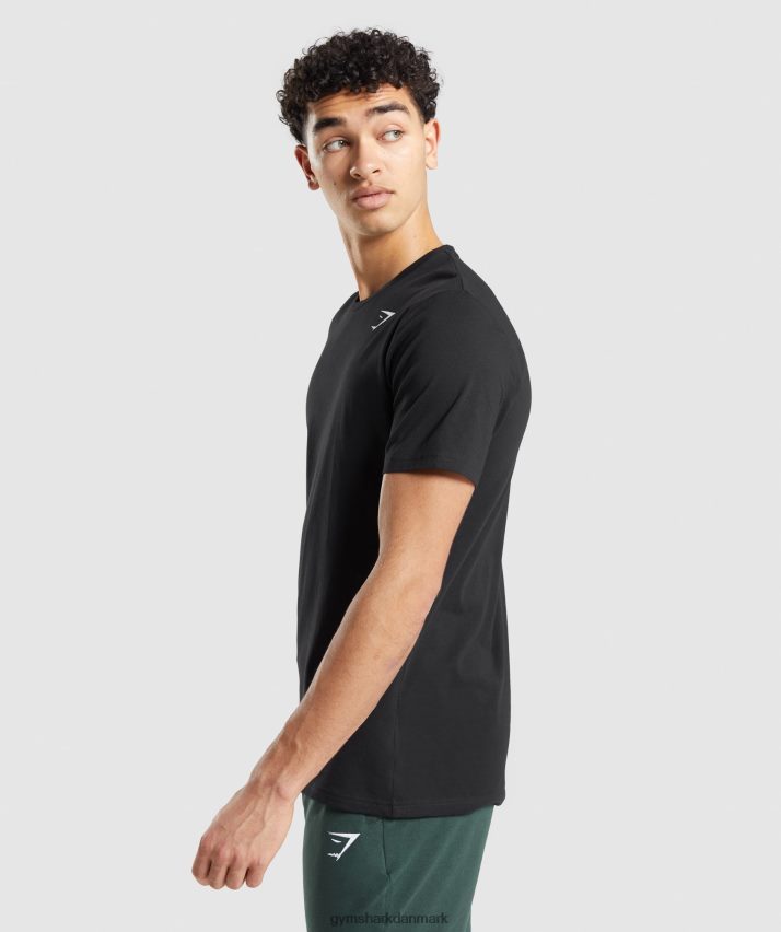 Mænd Gymshark essentiel t-shirt N4ZDDN661 sort