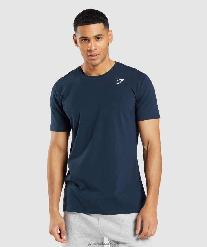 Mænd Gymshark essentiel t-shirt N4ZDDN710 flåde