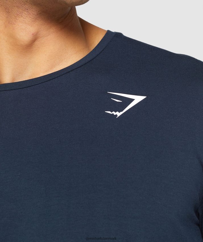 Mænd Gymshark essentiel t-shirt N4ZDDN710 flåde
