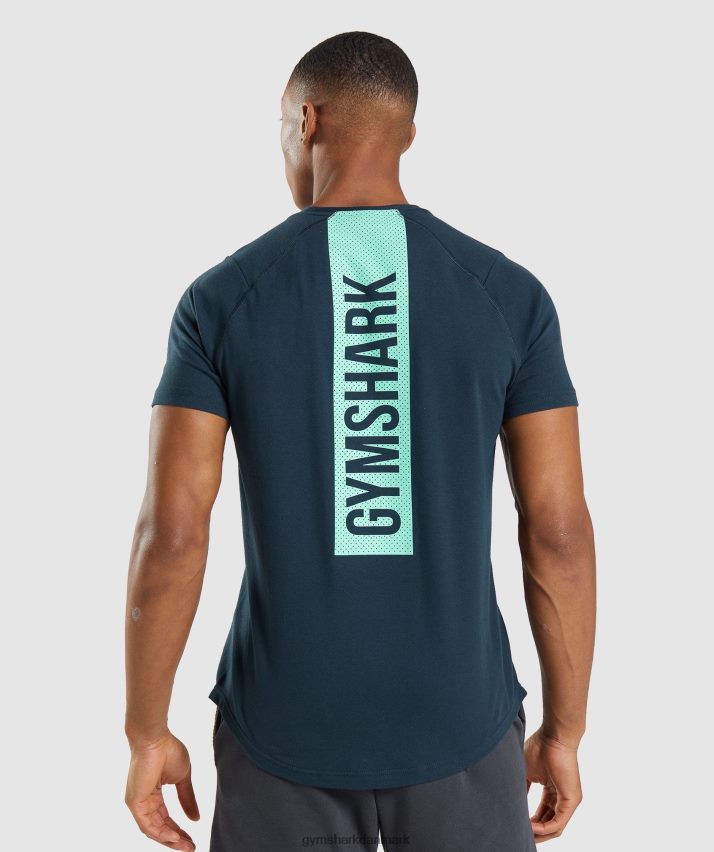 Mænd Gymshark fed t-shirt N4ZDDN706 flåde