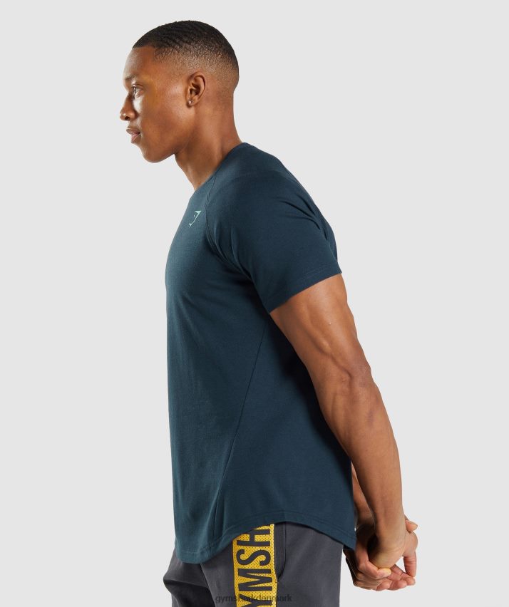 Mænd Gymshark fed t-shirt N4ZDDN706 flåde