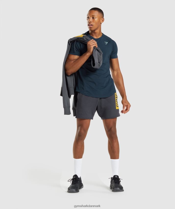 Mænd Gymshark fed t-shirt N4ZDDN706 flåde