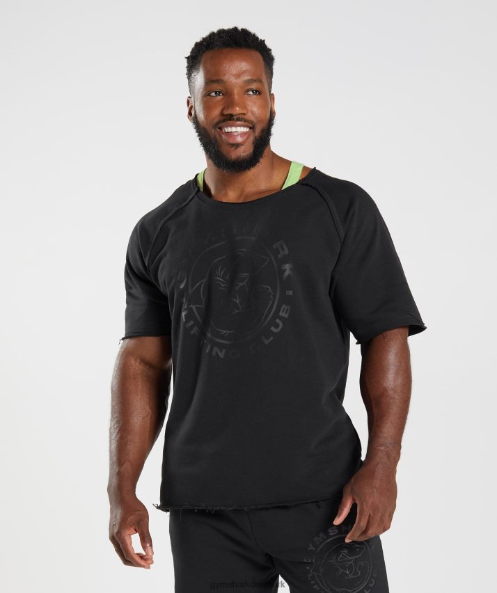 Mænd Gymshark ældre kludetop N4ZDDN740 sort