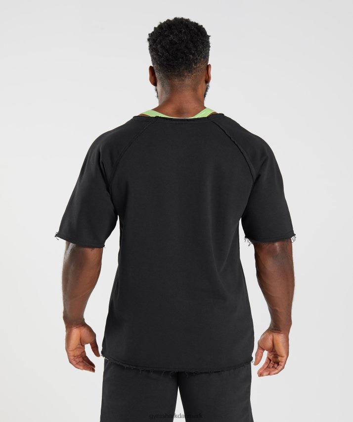 Mænd Gymshark ældre kludetop N4ZDDN740 sort