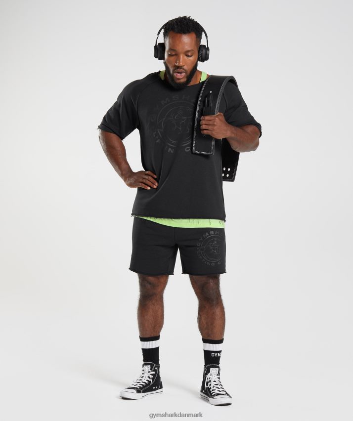 Mænd Gymshark ældre kludetop N4ZDDN740 sort