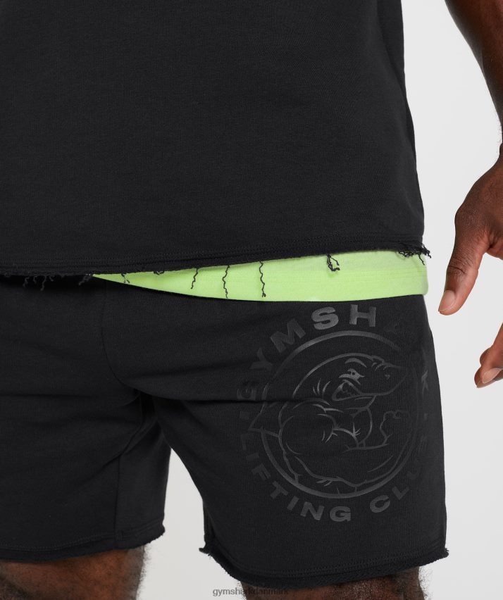 Mænd Gymshark ældre kludetop N4ZDDN740 sort