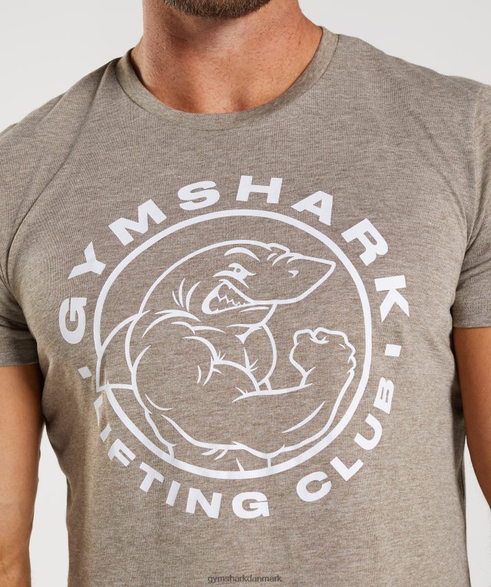 Mænd Gymshark ældre t-shirt N4ZDDN693 kalkstensmergel