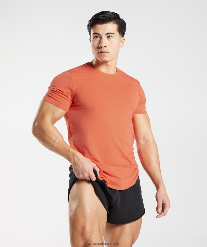 Mænd Gymshark ældre t-shirt N4ZDDN765 aerospace orange