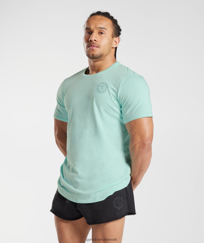Mænd Gymshark ældre t-shirt N4ZDDN766 aqua grøn