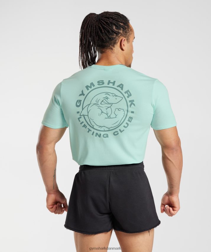Mænd Gymshark ældre t-shirt N4ZDDN766 aqua grøn