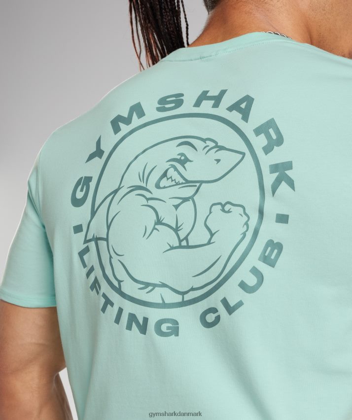 Mænd Gymshark ældre t-shirt N4ZDDN766 aqua grøn