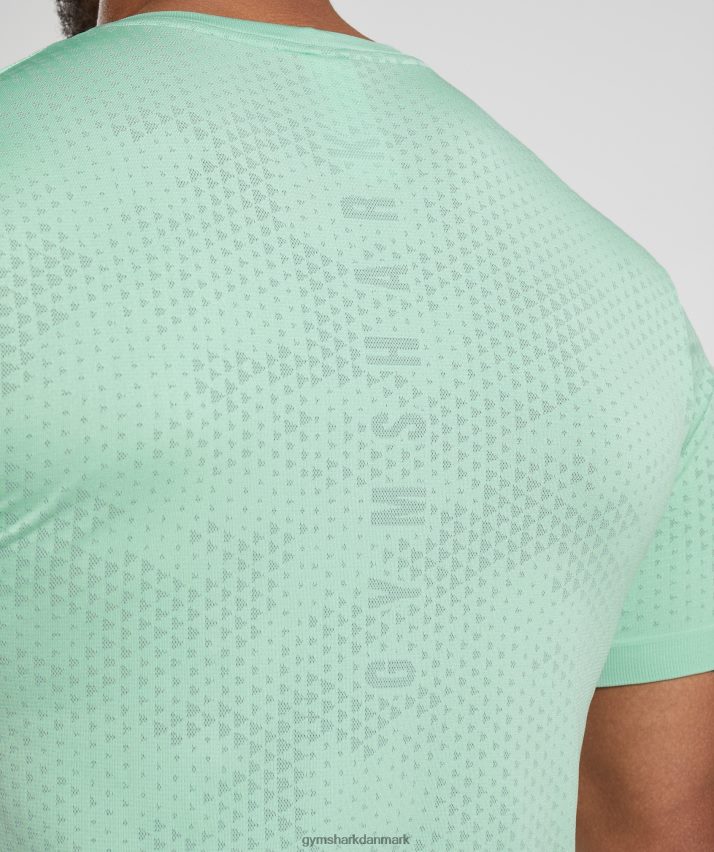 Mænd Gymshark sport sømløs t-shirt N4ZDDN715 pastelgrøn/pilegrøn