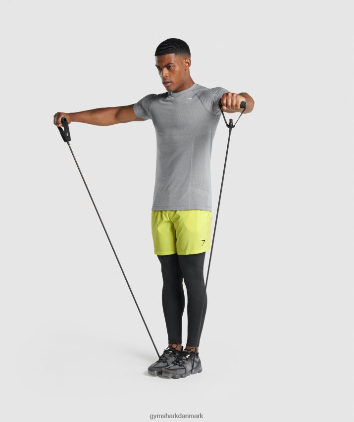 Mænd Gymshark vital light sømløs t-shirt N4ZDDN684 trækul mergel