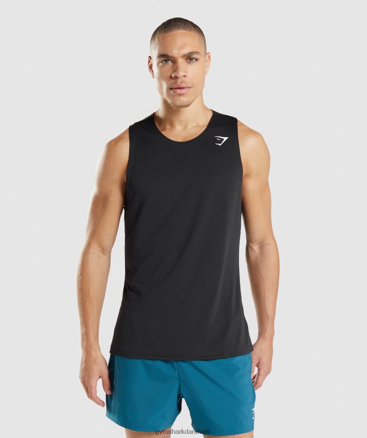 Mænd Gymshark ankomst tank N4ZDDN884 sort