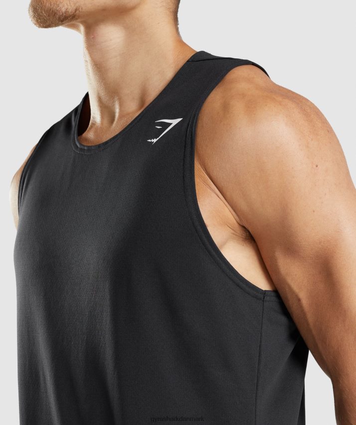 Mænd Gymshark ankomst tank N4ZDDN884 sort