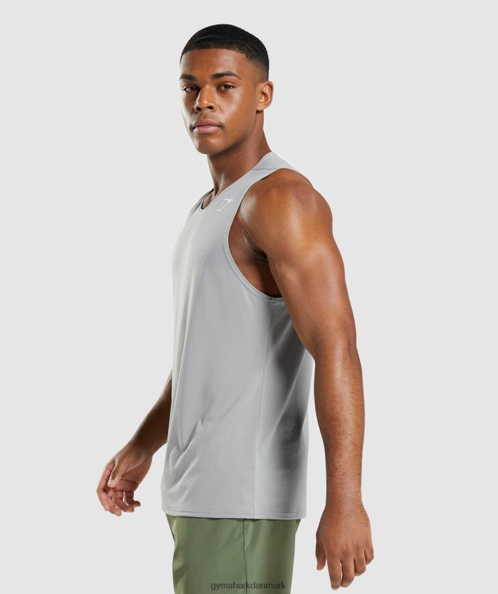 Mænd Gymshark ankomst tank N4ZDDN953 røgfarvet