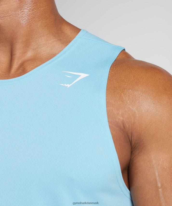 Mænd Gymshark ankomst tank N4ZDDN965 isbjerg blå