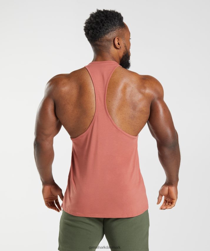 Mænd Gymshark apollo stringer N4ZDDN1000 persimmon rød