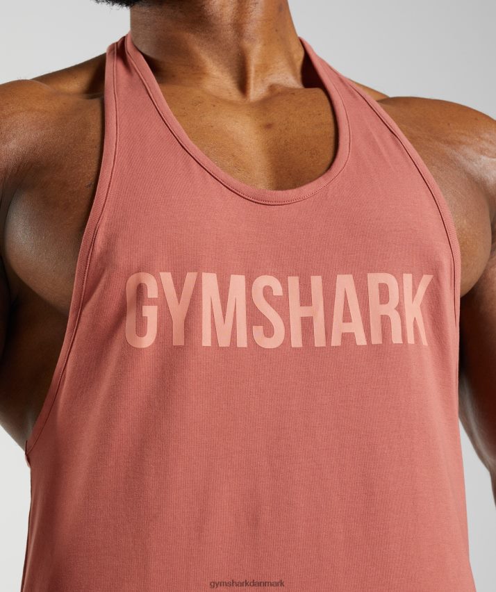 Mænd Gymshark apollo stringer N4ZDDN1000 persimmon rød