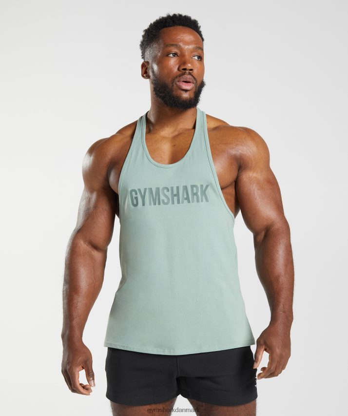 Mænd Gymshark apollo stringer N4ZDDN996 ørkensalvie grøn