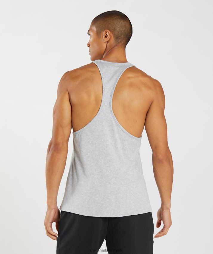 Mænd Gymshark blokstrenger N4ZDDN1012 lysegrå mergel