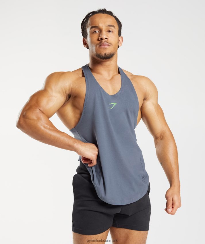 Mænd Gymshark fed stringer N4ZDDN1010 aften blå