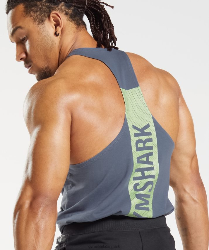 Mænd Gymshark fed stringer N4ZDDN1010 aften blå