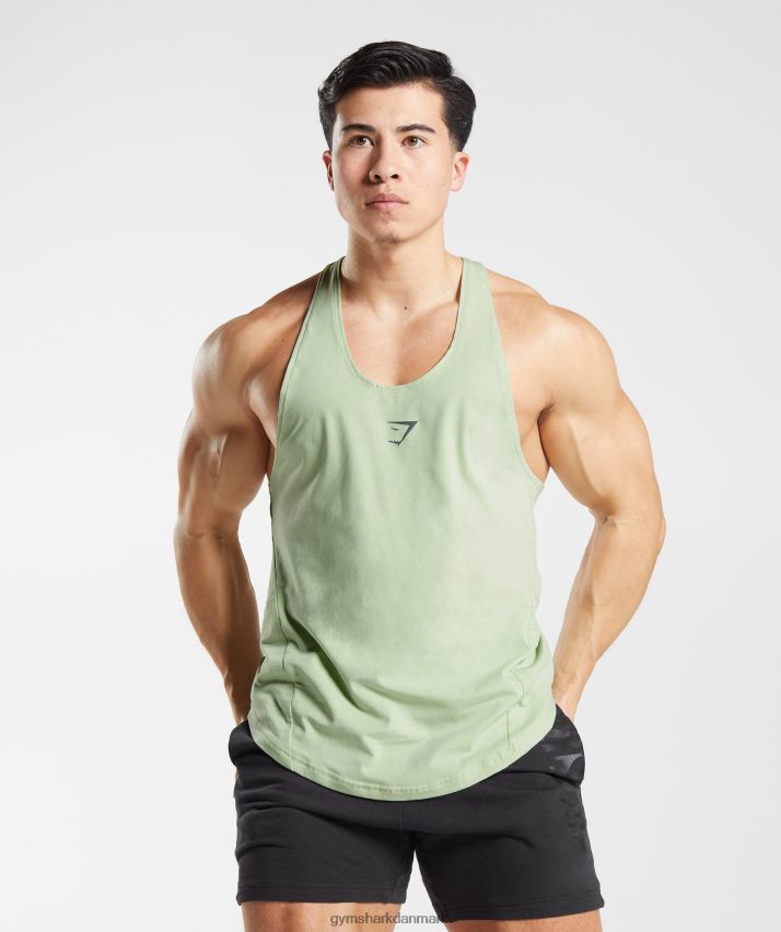 Mænd Gymshark fed stringer N4ZDDN1013 flora grøn