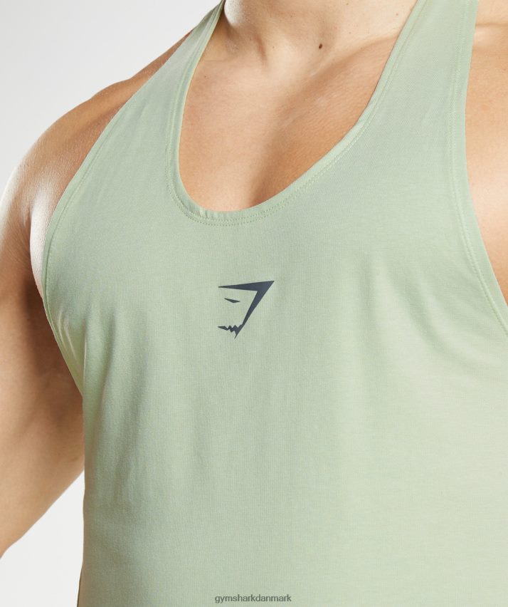 Mænd Gymshark fed stringer N4ZDDN1013 flora grøn