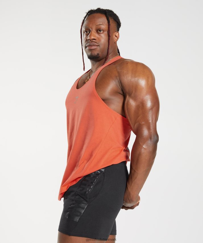 Mænd Gymshark fed stringer N4ZDDN1018 aerospace orange