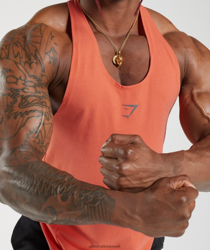 Mænd Gymshark fed stringer N4ZDDN1018 aerospace orange