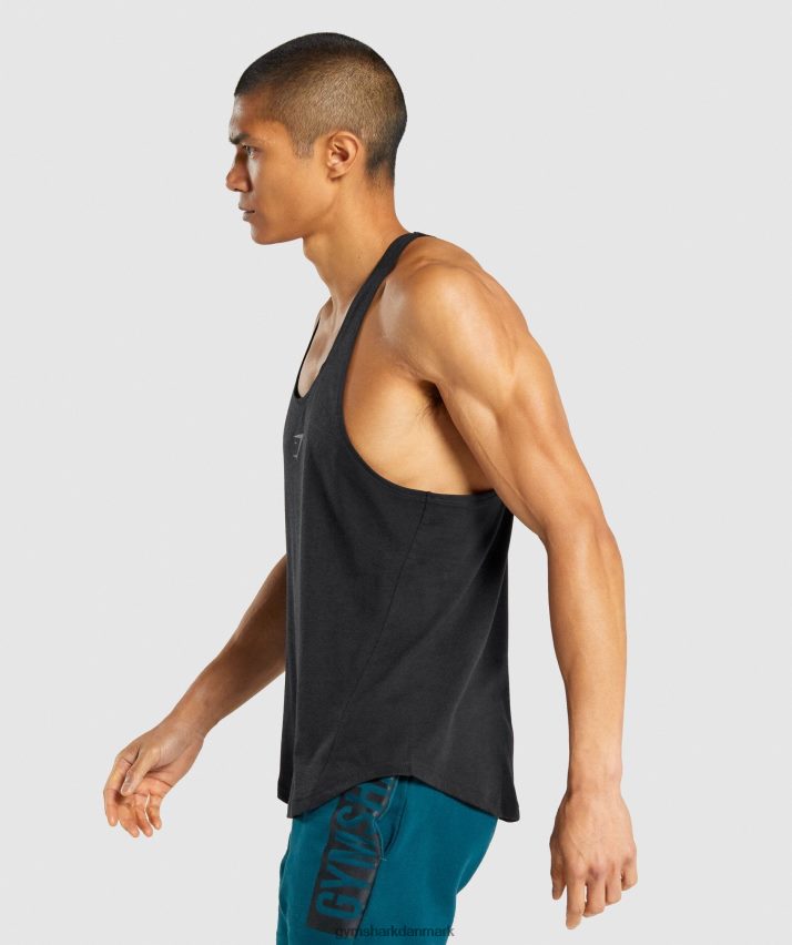 Mænd Gymshark fed stringer N4ZDDN979 sort