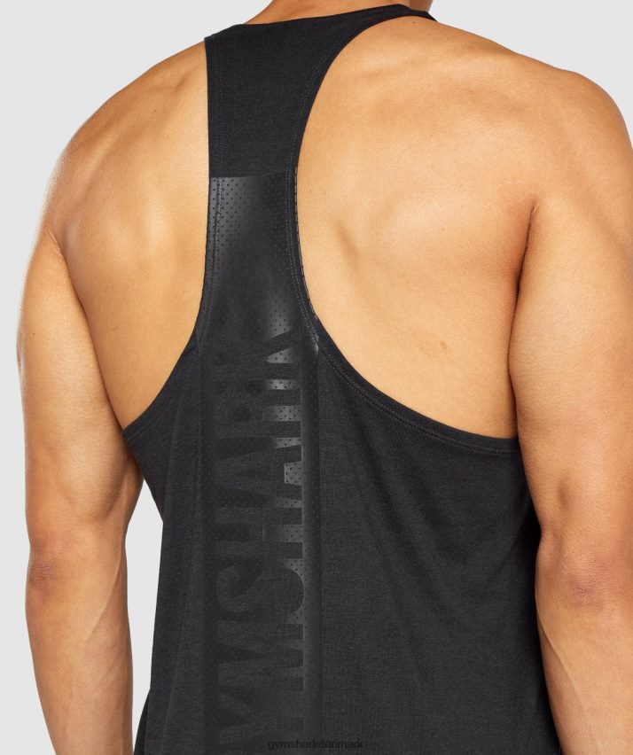 Mænd Gymshark fed stringer N4ZDDN979 sort