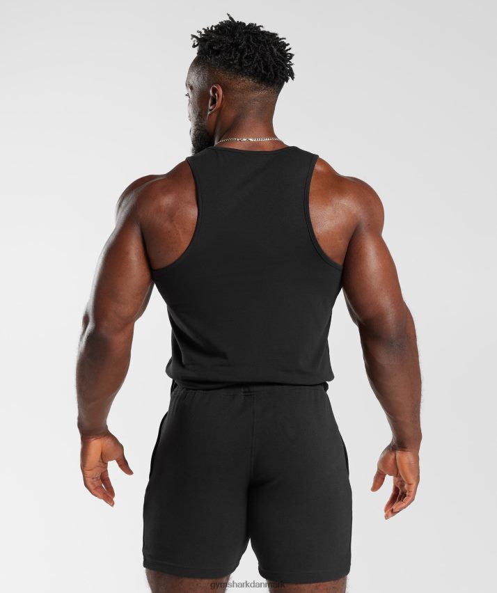 Mænd Gymshark kritisk 2.0 tank N4ZDDN924 sort