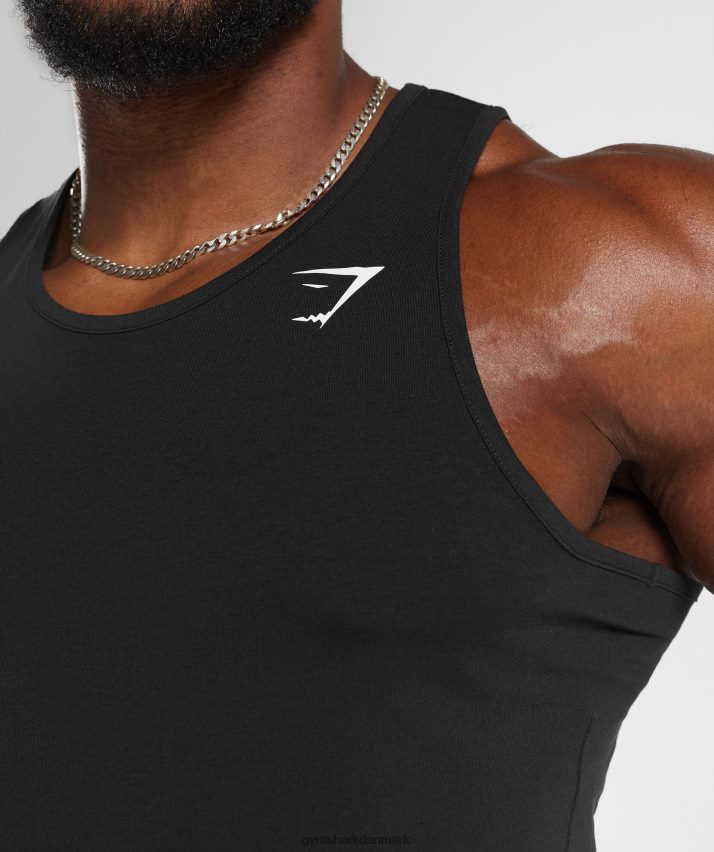 Mænd Gymshark kritisk 2.0 tank N4ZDDN924 sort