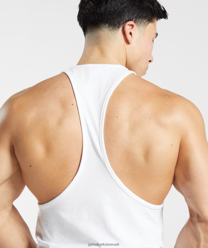Mænd Gymshark kritisk stryger N4ZDDN997 hvid