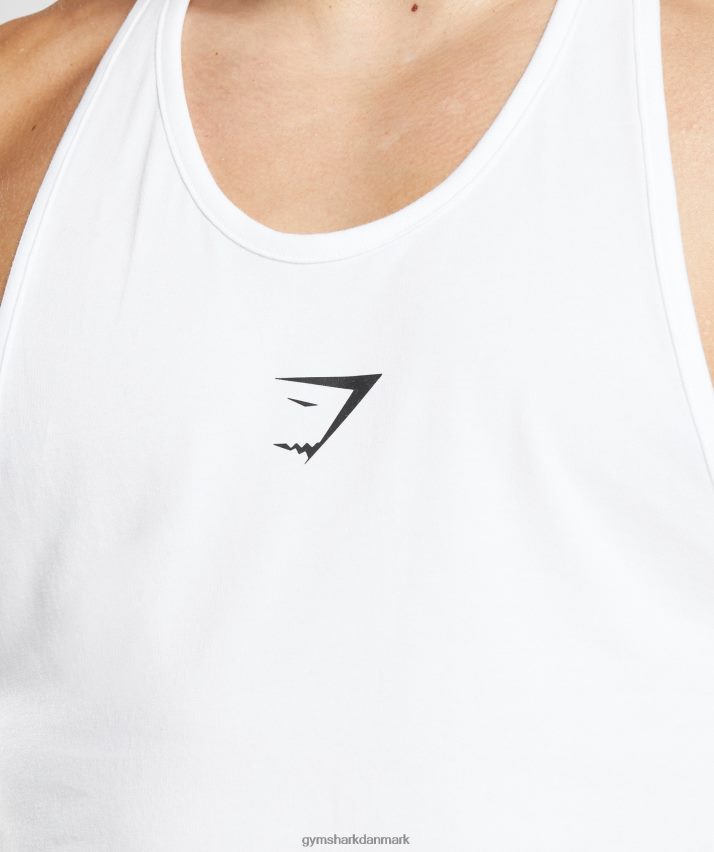 Mænd Gymshark kritisk stryger N4ZDDN997 hvid