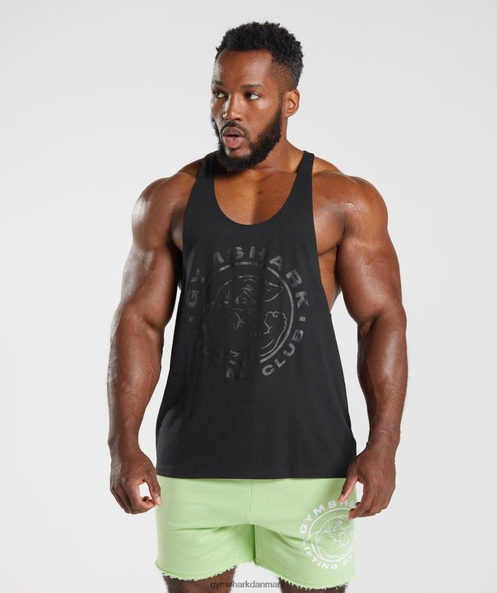 Mænd Gymshark legacy stringer N4ZDDN1008 sort