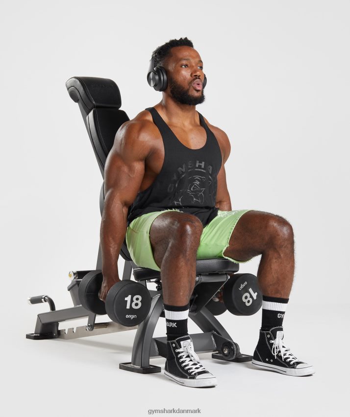 Mænd Gymshark legacy stringer N4ZDDN1008 sort