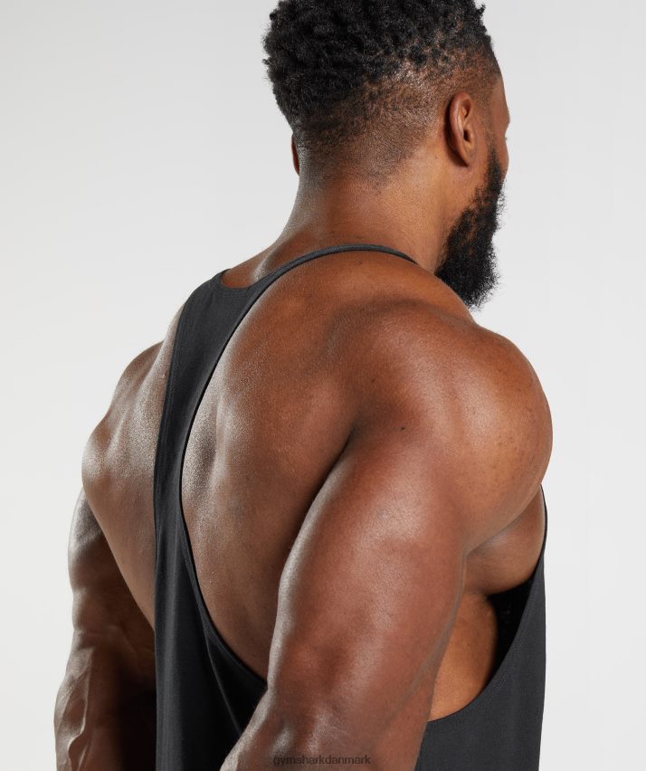 Mænd Gymshark legacy stringer N4ZDDN1008 sort