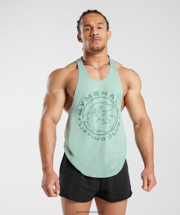 Mænd Gymshark legacy stringer N4ZDDN1011 aqua grøn