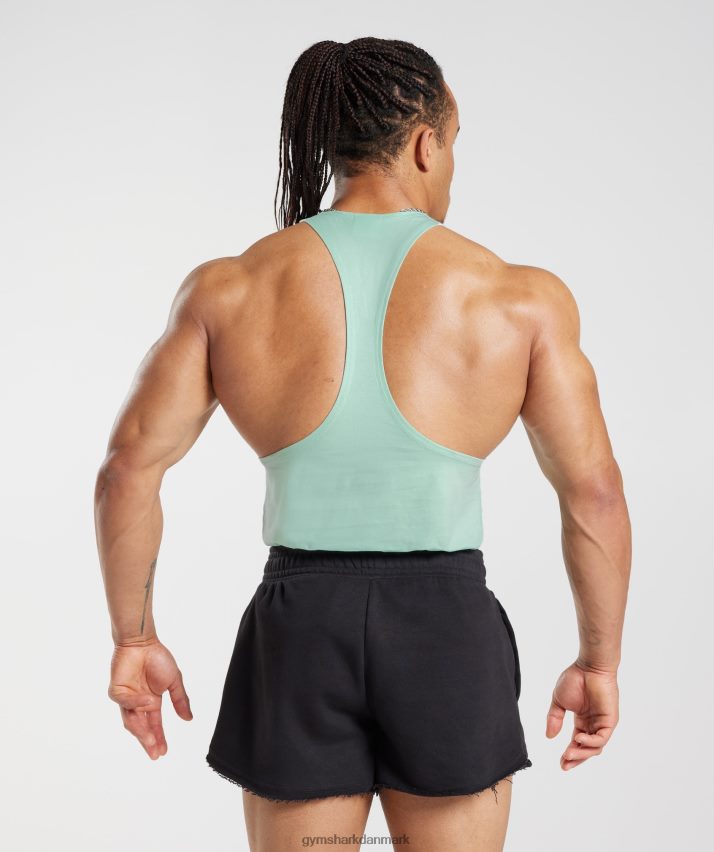 Mænd Gymshark legacy stringer N4ZDDN1011 aqua grøn