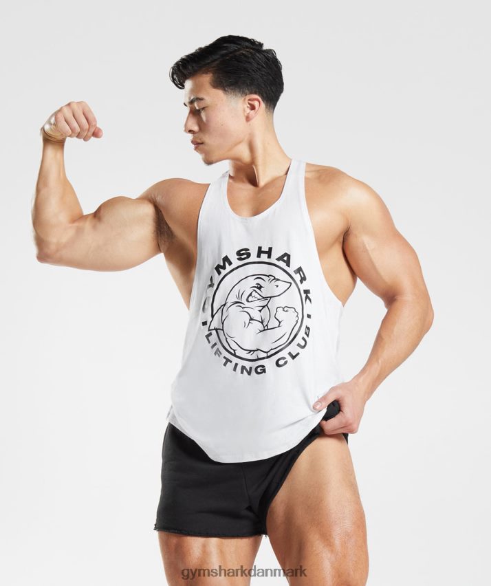 Mænd Gymshark legacy stringer N4ZDDN1016 hvid