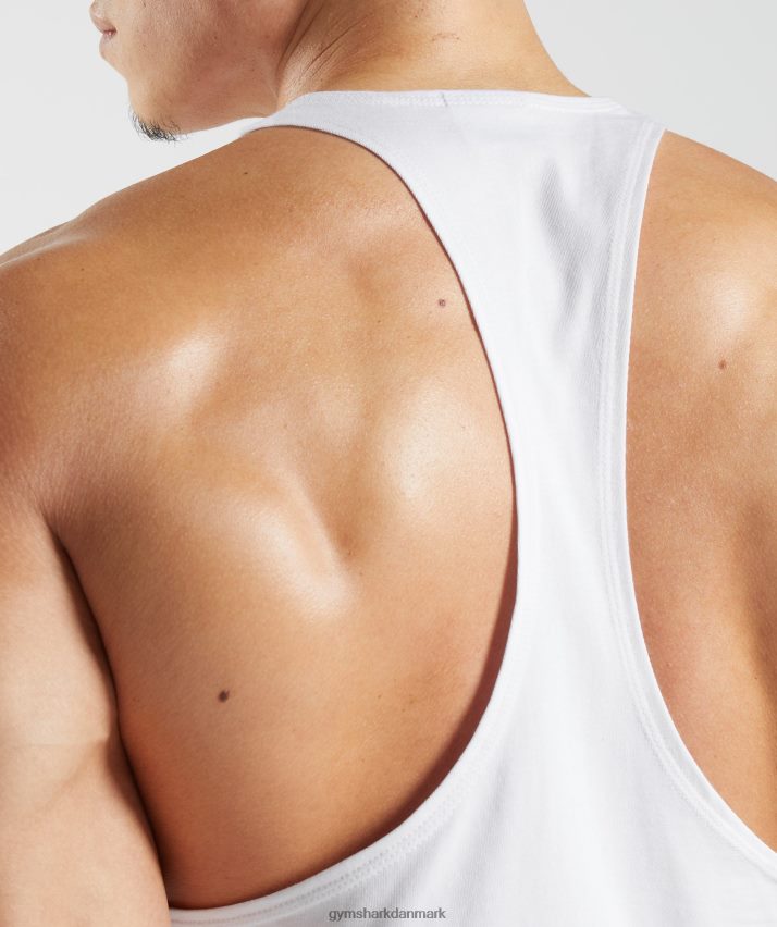 Mænd Gymshark legacy stringer N4ZDDN1016 hvid