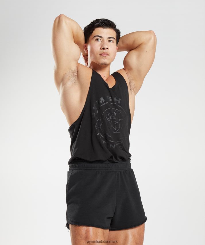 Mænd Gymshark legacy stringer N4ZDDN1019 sort