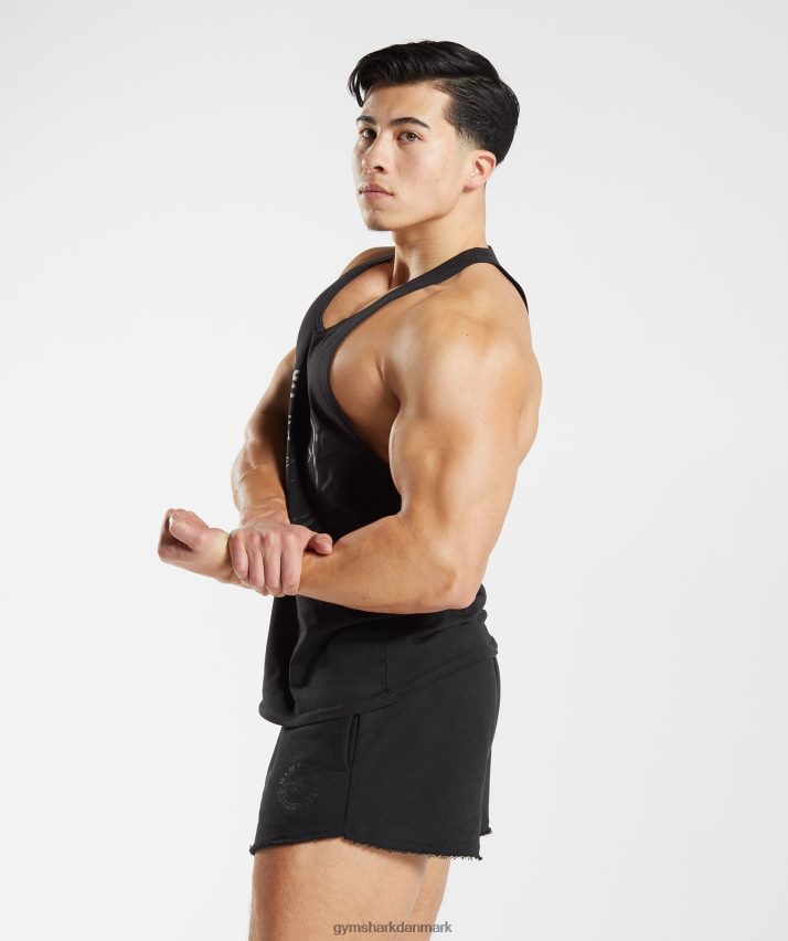 Mænd Gymshark legacy stringer N4ZDDN1019 sort