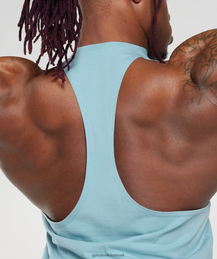 Mænd Gymshark legacy stringer N4ZDDN1021 isbjerg blå